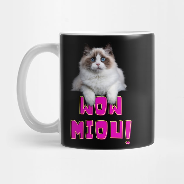 wow miou cat lover style by PrintsHessin